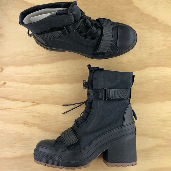 Converse Chuck Taylor All Star GR82 Heel Boots Sz - Picture 4 of 9